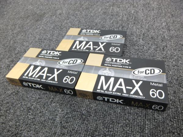 TDK メタルカセットテープ MA-X60