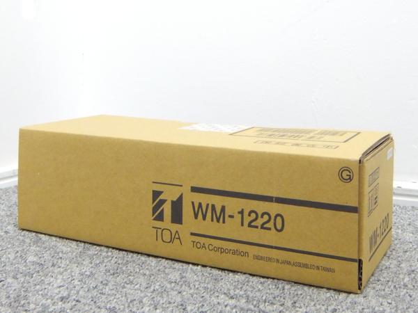 TOA トーア 800MHz ワイヤレスマイク ハンド型 WM-1220