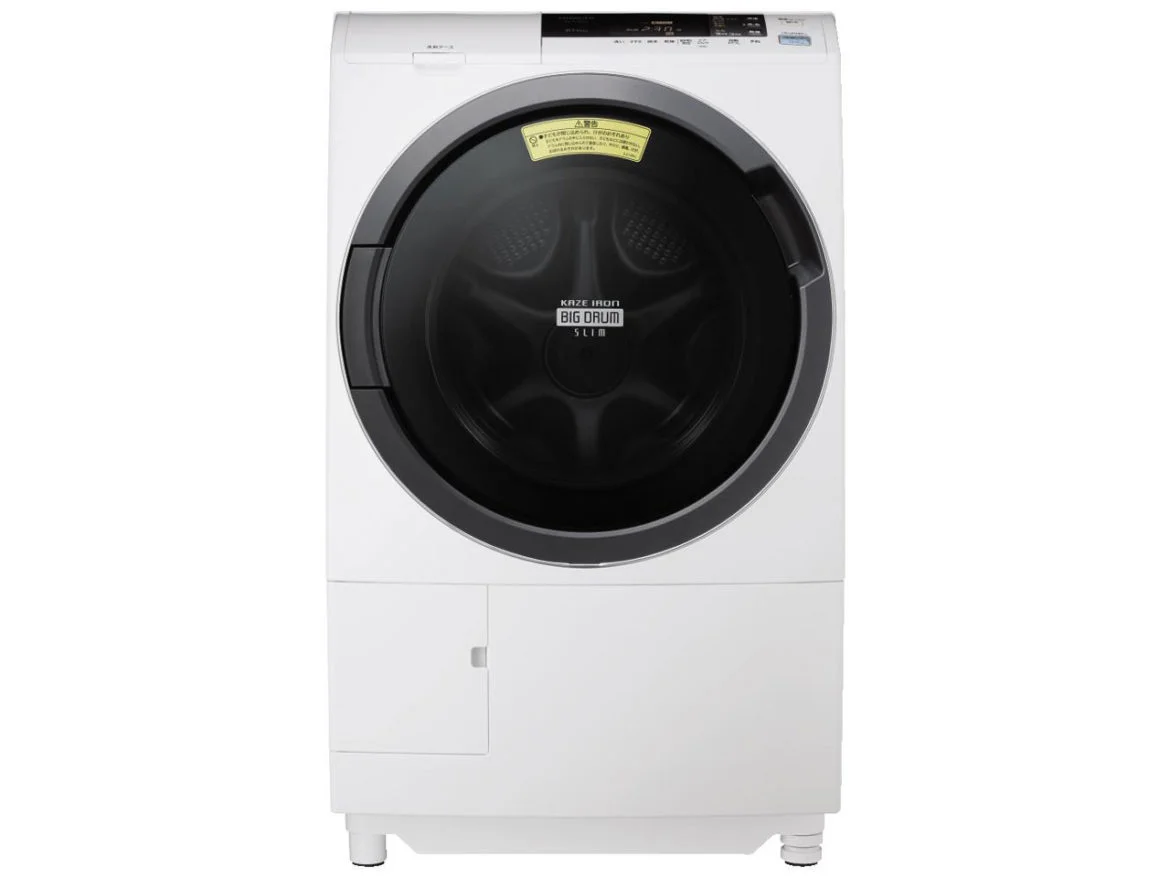 日立 ビッグドラムスリム ドラム式洗濯乾燥機 BD-S3800L