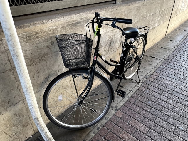 捨ててあった自転車 犯罪