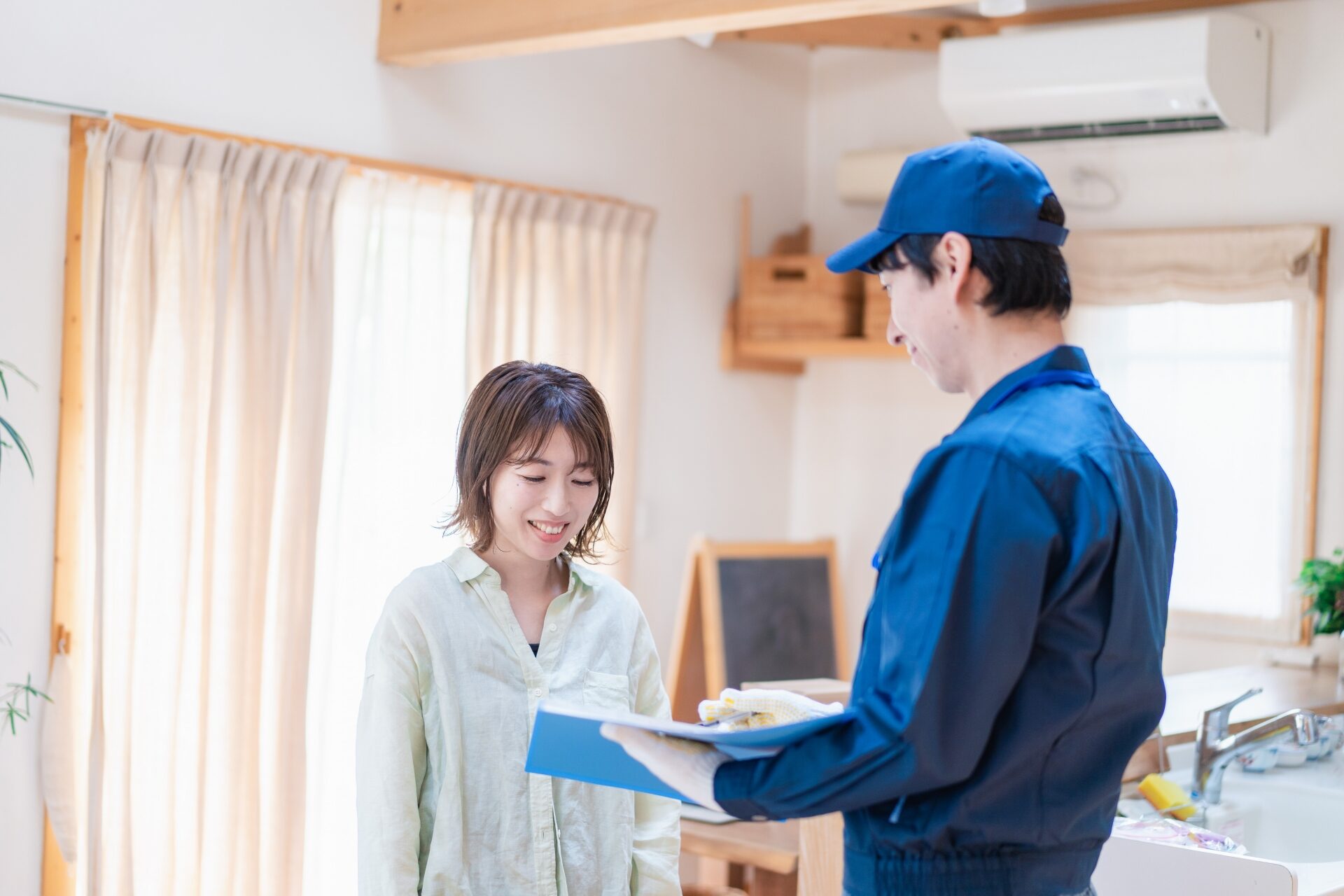 家電を売る人