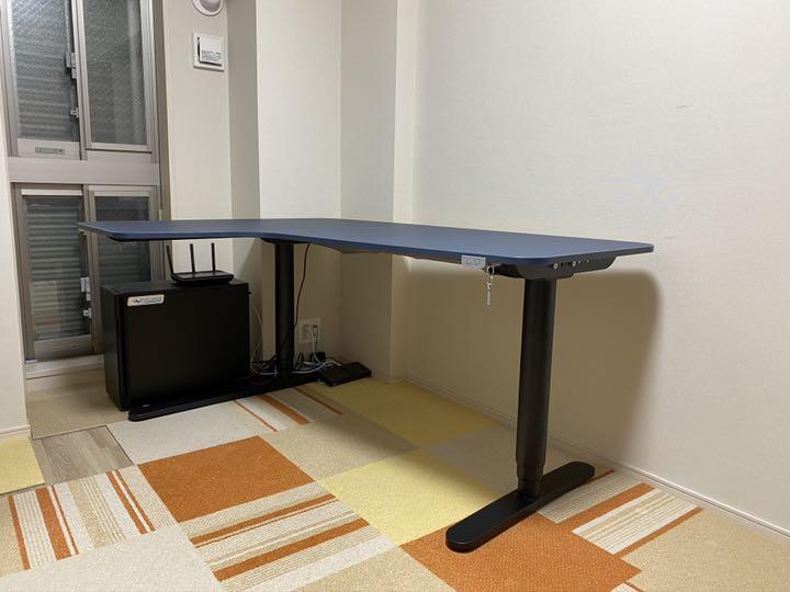 名古屋市天白区 IKEA イケアBEKANT ベカント コーナーデスク 左 
