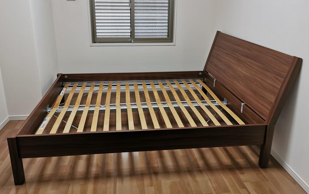 名古屋市昭和区 IKEA イケア クイーンベッドフレーム NYVOLLの買取参考 