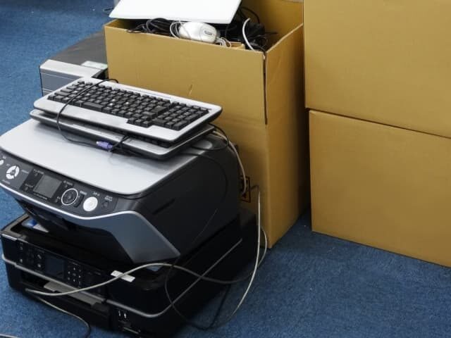 不用になったパソコン周辺機器やプリンター
