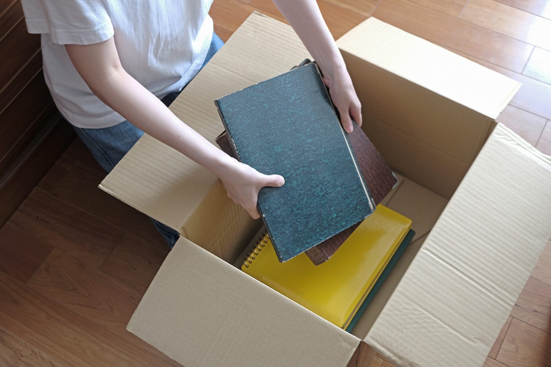 引っ越し作業