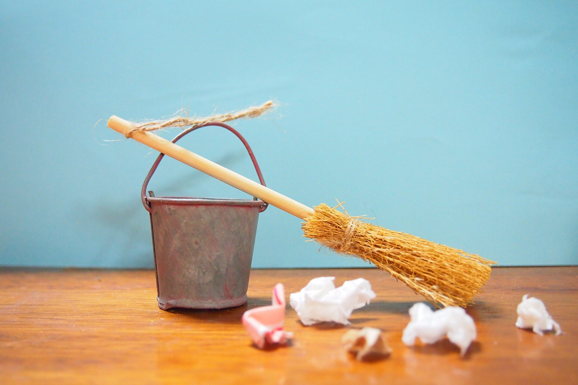 引っ越しごみ 掃除