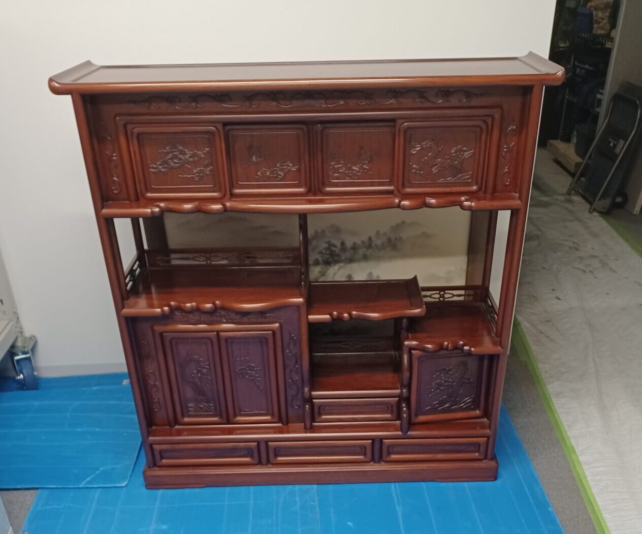 名古屋市中川区 ノーブランド 唐木家具 茶箪笥 サイドボードの買取参考 