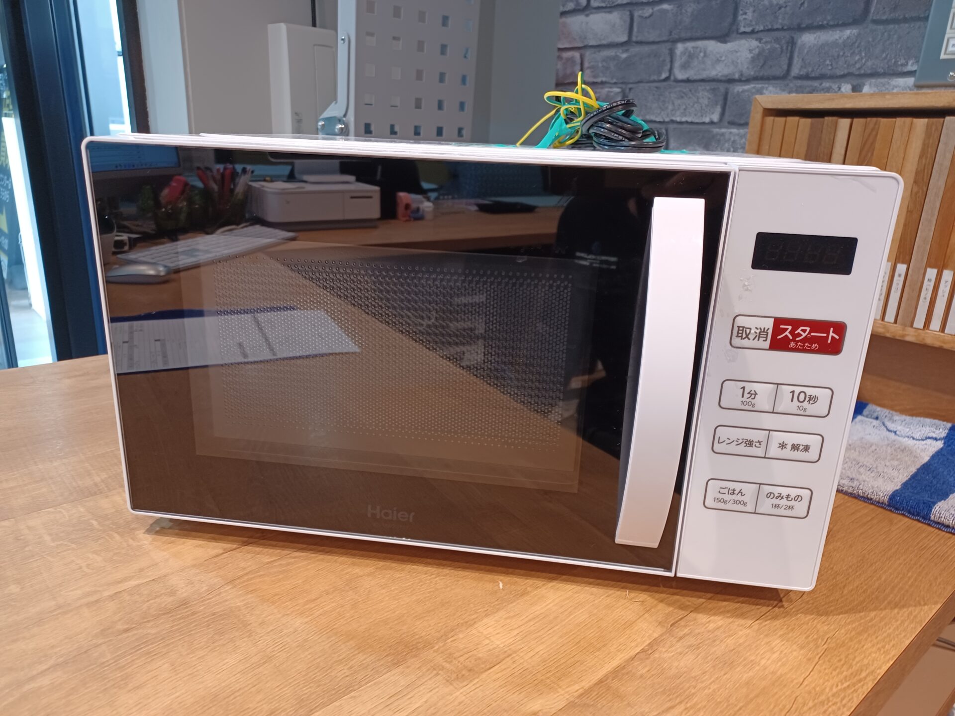 名古屋市西区 Haier ハイアール 電子レンジ KS-MW23T17-WHの買取参考 