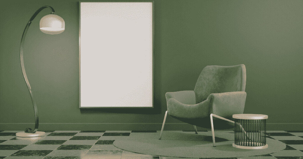 アンティーク感のある北欧ヴィンテージ風ソファセット