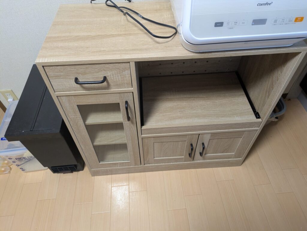名古屋市天白区 松田家具 食器棚 ビット 800ダイニングボード 