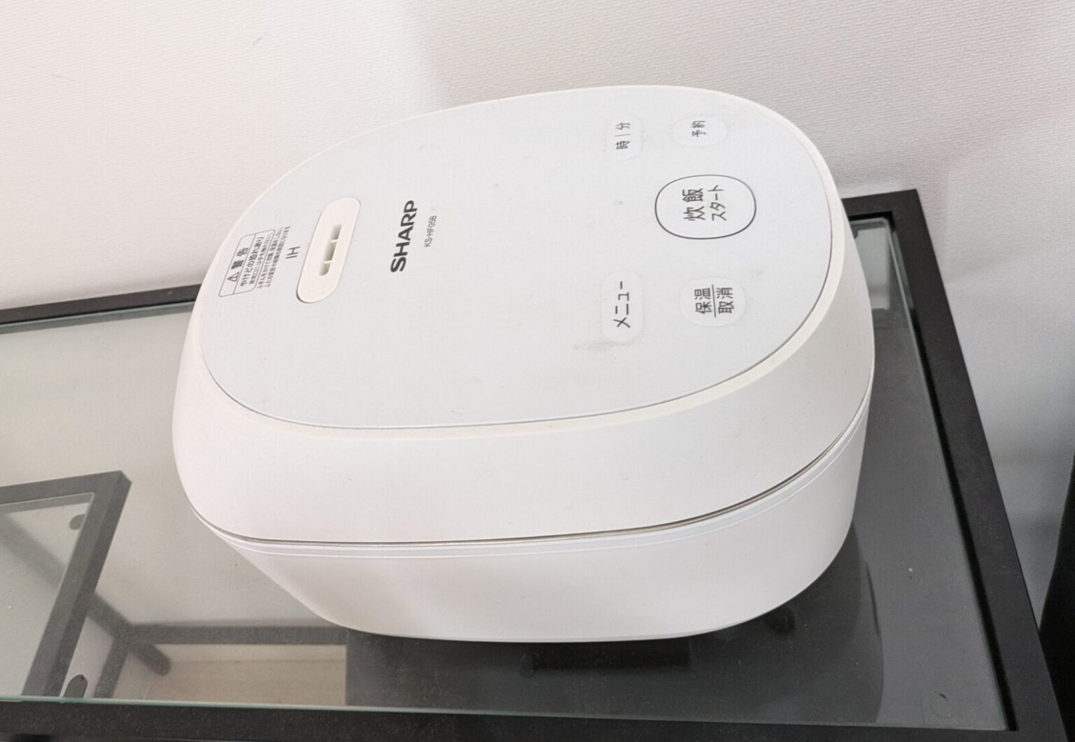 名古屋市西区 SHARP シャープ IHジャー炊飯器 PLAINLY KS-HF05B-Wの 
