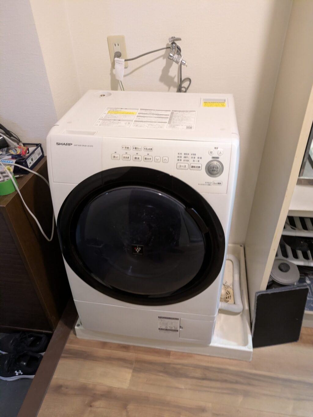 名古屋市熱田区 SHARP シャープ ドラム式洗濯乾燥機 ES-S7E-WRの買取 