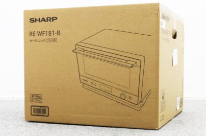 未使用未開封品 SHARP シャープ コンパクトオーブンレンジ RE-WF181-B 18000